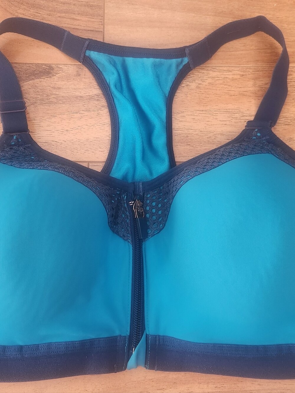 Walcoal Blue and Teal Bra - Size US 32DD